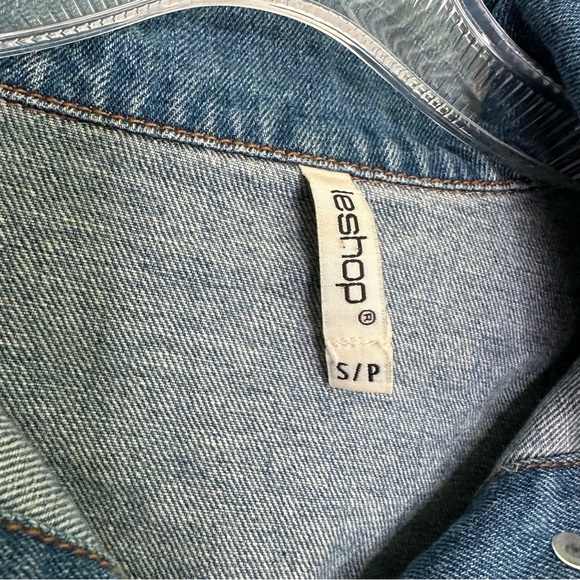 LeShop distressed denim jacket - Picture 7 of 8